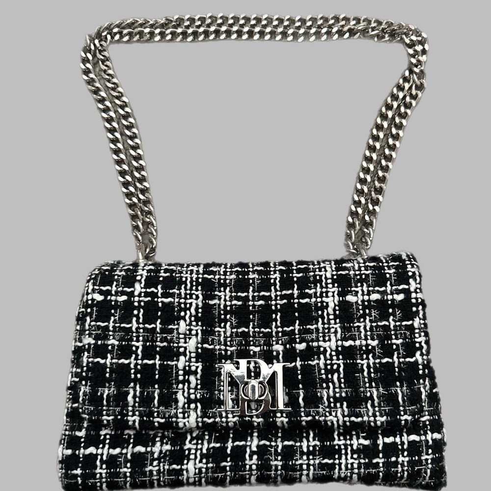 Badgley Mischka Textured Messenger Bag NWT